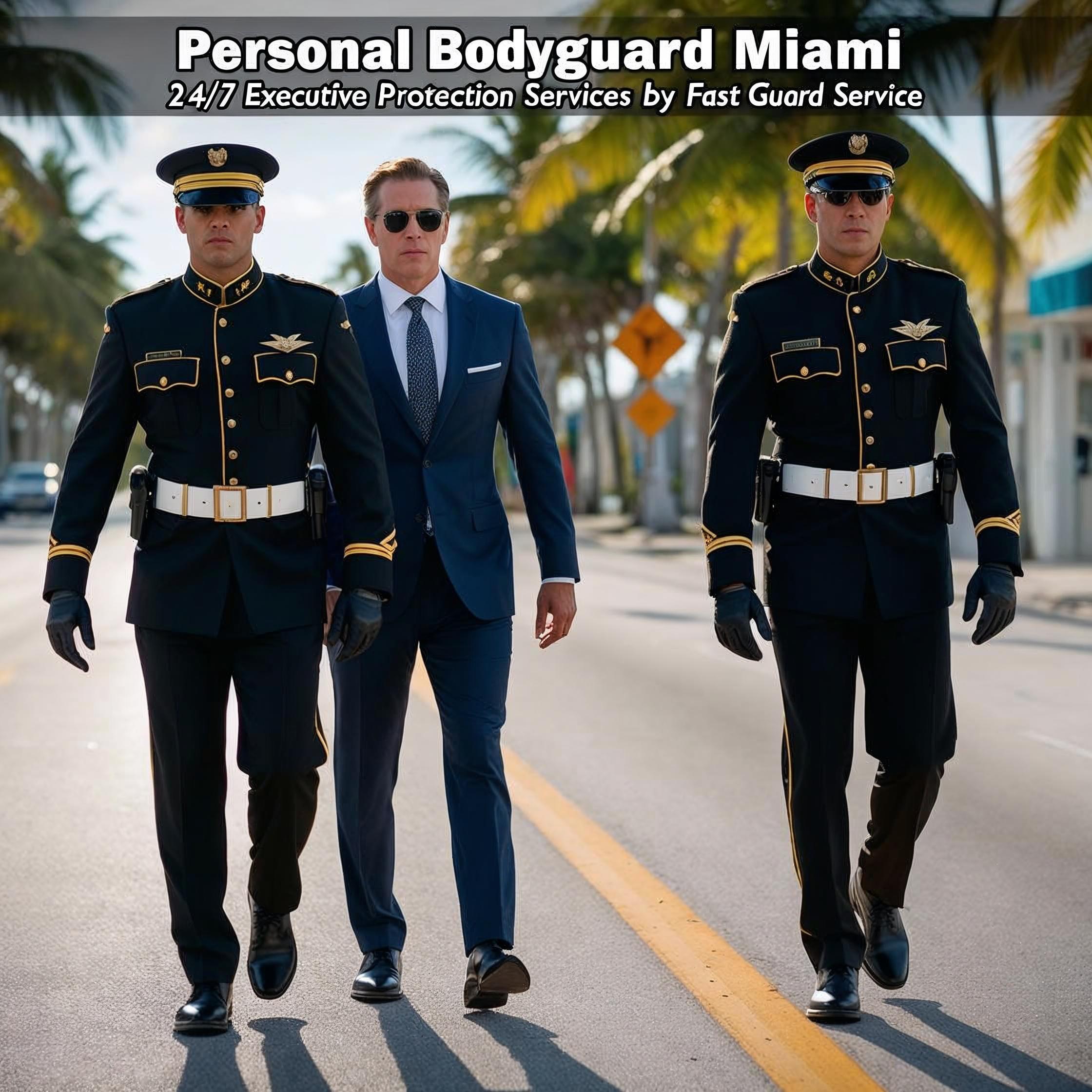 Personal Bodyguard Miami | 24/7 Executive Protection Services