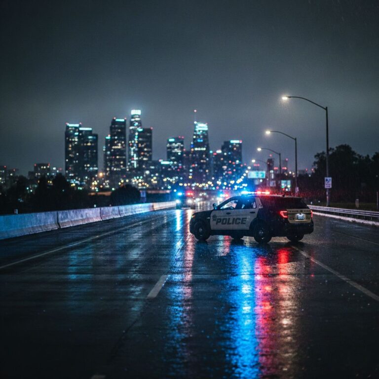 CHP Officer Fatally Strikes Pedestrian in LA Tragedy