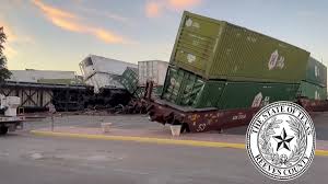 Union Pacific Train Derails After Crash in Texas, 2 Dead