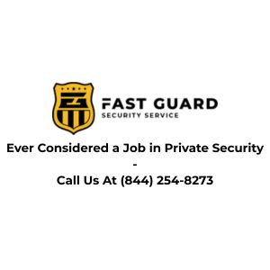 Ever Considered a Job in Private Security