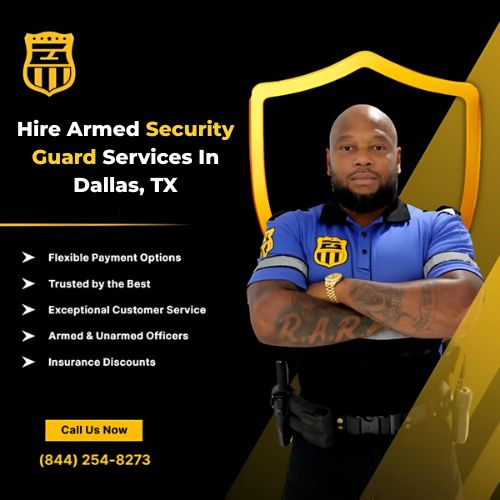 Hire Armed Security Guard Services In Dallas, TX