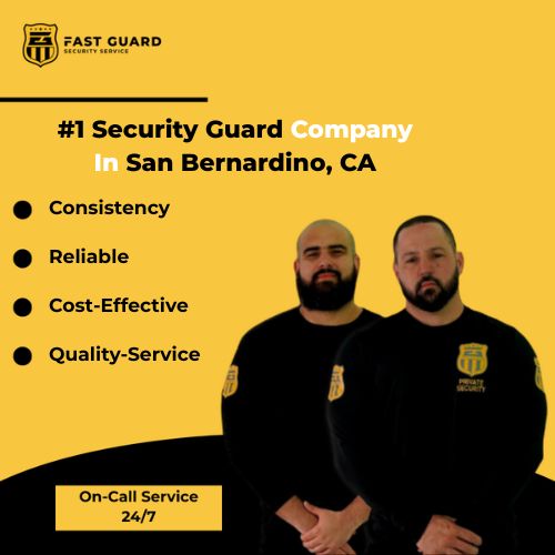 #1 Security Guard Company In San Bernardino, CA