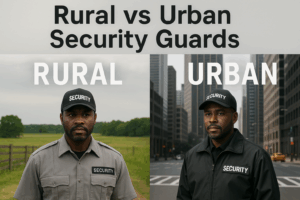 Rural vs Urban Security Guards