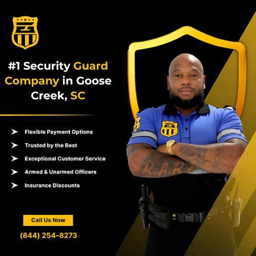 #1 Security Guard Company in Goose Creek, SC