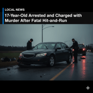 17-Year-Old Arrested and Charged with Murder After Fatal Hit-and-Run