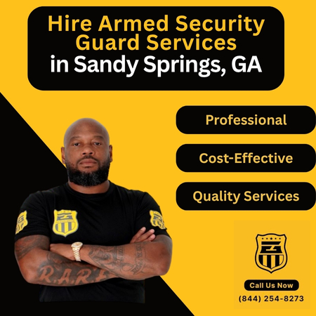Armed Security Guard Services In Sandy Springs, GA