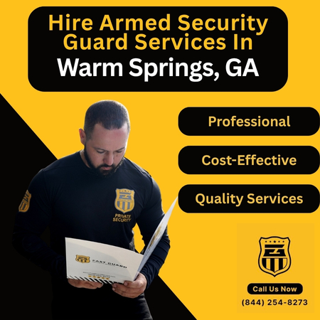 Armed Security Guard Services In Warm Springs, GA