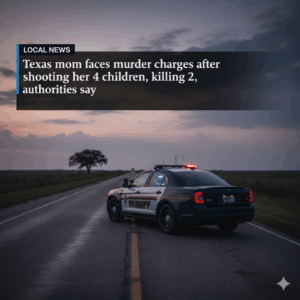 Texas mom faces murder charges after shooting her 4 children