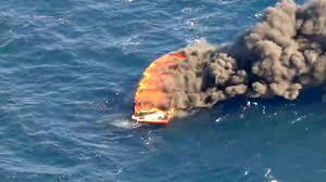 Florida Boater Rescues Two from Fiery Vessel at Sea