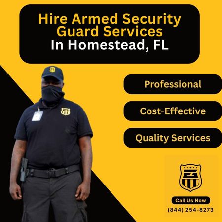 Armed Security Guard Services In Homestead, FL