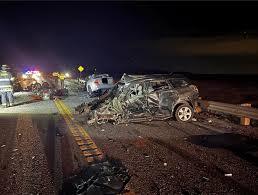 Stolen Car Crash on Highway Kills Five Victims