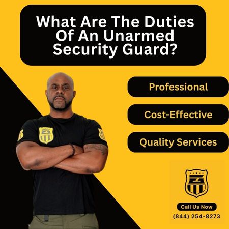 What Are The Duties Of An Unarmed Security Guard?