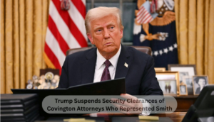 Trump Suspends Security Clearances of Covington Attorneys Who Represented Smith
