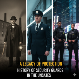 history of security guards