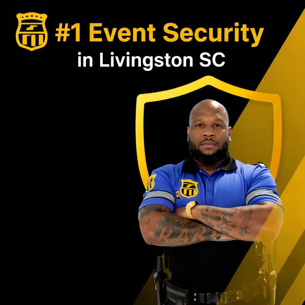 #1 Event Security Livingston Sc