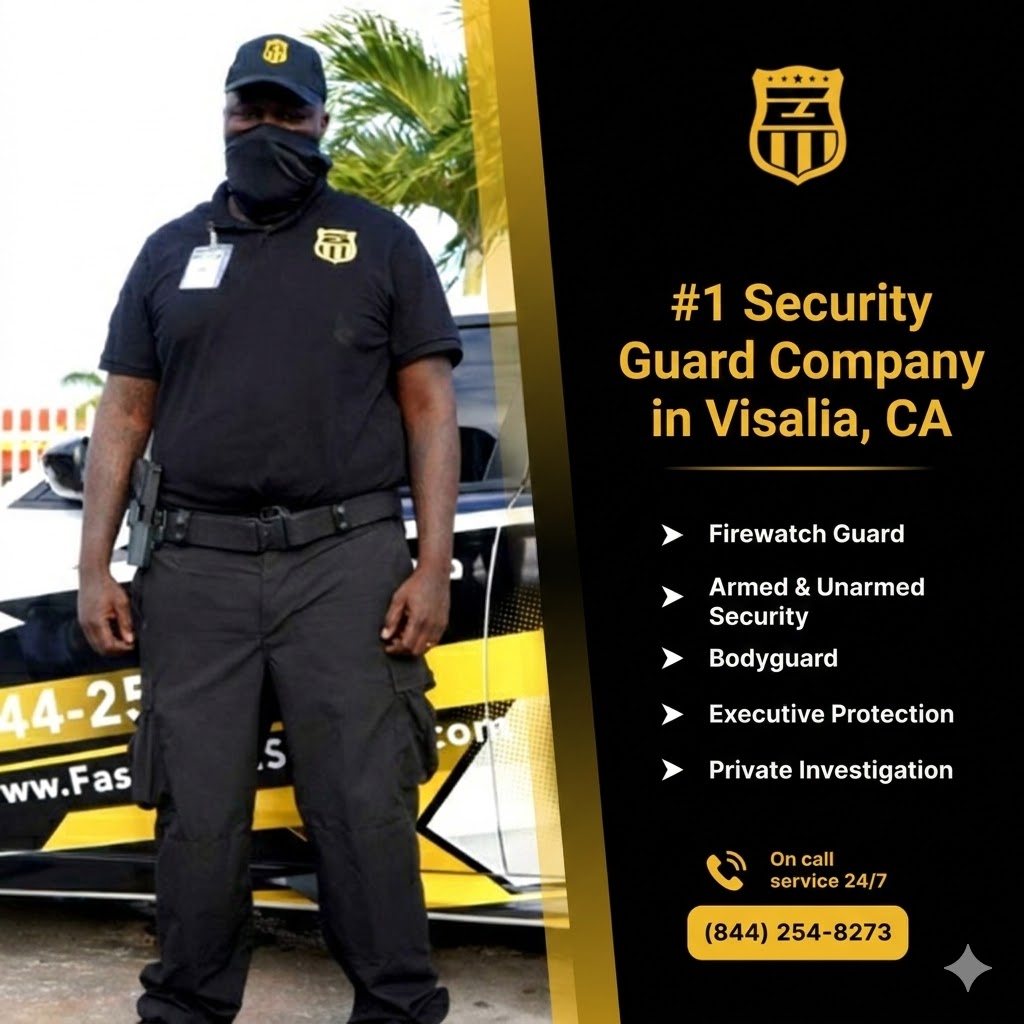 #1 Security Guard Company In Visalia, CA