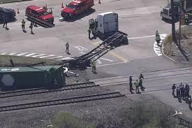 Amtrak Train Collides with 18-Wheeler in Texas