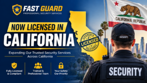 Fast Guard Now Licensed in California
