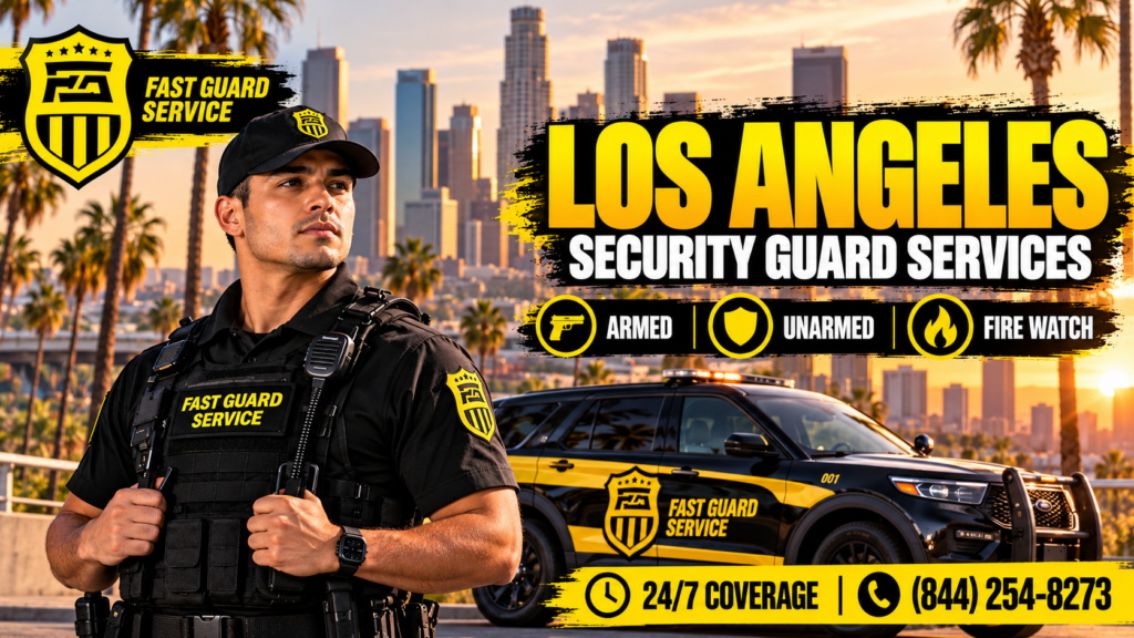 Fast Guard Security — Los Angeles тәрәқ