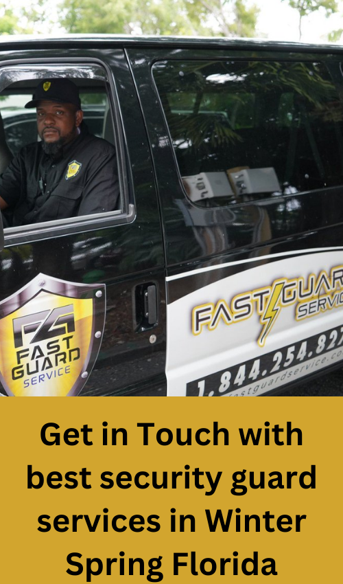 best security guard services in Winter Spring Florida